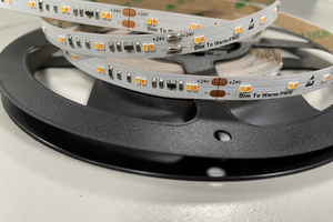 1800K-3000K striscia <span class=keywords><strong>LED</strong></span> luce fioca a caldo 5 metri striscia <span class=keywords><strong>Led</strong></span> 120led/m 240led/m <span class=keywords><strong>LED</strong></span> ad alta densità 2 perni cavo di illuminazione sotto-armadio - Product Image 2