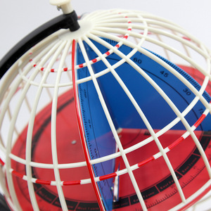 Modèle pédagogique d'instrument géographique Qinghua 34009, modèle de la latitude et de la longitude terrestres, 32 cm, taille moyenne, fourni directement par l'usine - Product Image 2