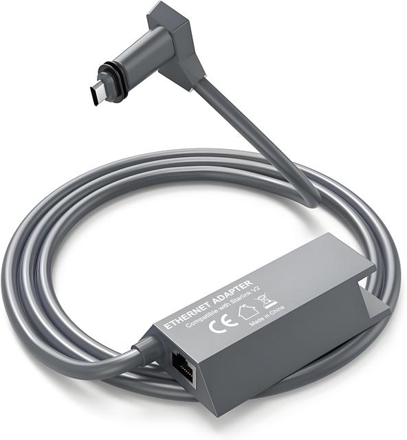 Starlink Gen2 Dual Ethernet Adapter Cable Power Over Ethernet (POE) Extension Line High Quality Power Cords & Extension Cords