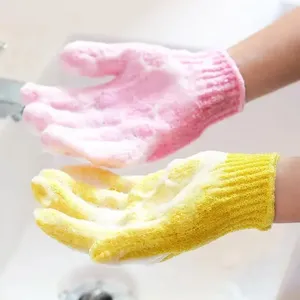 Ensemble de brosses douces et exfoliantes pour le corps, pour la maison et l'hôtel, avec boule de douche et éponge de dos, en nylon, entièrement naturel pour la peau - Product Image 2