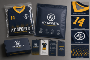 Seragam Sepak Bola Pria Custom Jacquard Sublimasi, Kaos Jersey Olahraga, Set Seragam Sepak Bola, Produsen Perlengkapan Sepak Bola OEM Grosir - Product Image 6