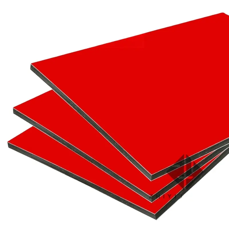 Color PE/PVDF coating 4MM aluminum composite panel 4mm acp good price, aluminum products supplier acp