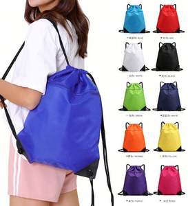 Mochila con Cordón de Poliéster 210D, Asa Personalizada con Logotipo, Funda para Portátil, Colores Personalizados, Regalo Promocional Ecológico para Venta en Línea - Product Image 2