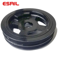 Poulie d'amortisseur de vilebrequin moteur 123031465R pour Renault Kwid 1.0 3 Cylindres