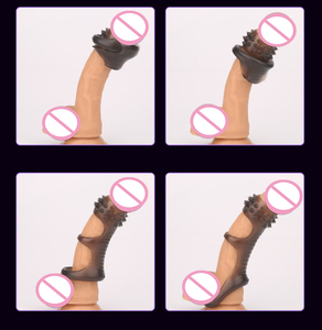 Cheap Reusable Soft TPE Time Delay Ejaculation <strong>Sex</strong> Toys Male Foreskin Cock Sleeve <strong>Penis</strong> Ring <strong>for</strong> Couple Men - Product Image 5