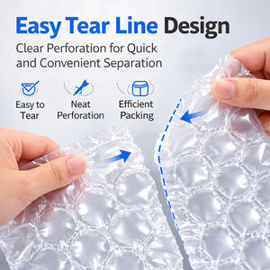 Rollo de Película de Burbujas de Aire Personalizada para Relleno de Vacíos, Embalaje Inflable para Protección <span class=keywords><strong>en</strong></span> Envíos - Product Image 3
