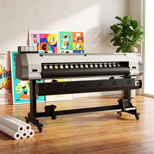 Factory 1.8m Large Format Dye Sublimation Printer XP600 I3200 for Sportswear Flag Polyester Fabric Sublimation Paper Printing