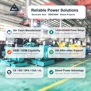 Generador Silencioso Monofásico de 20 Kw 25 Kva, 50/60 Hz, Generadores Insonorizados YCV2.5N35-G20, Generador Silencioso en Funcionamiento - Product Image 1