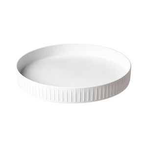 Plateau de rangement rotatif pour condiments, rond, blanc, sur pied, pour comptoir de cuisine - Product Image 3