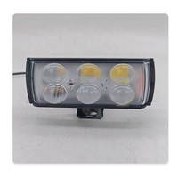 Feux de route pour moto à 6 modes, lentille LED, phare, feux de conduite, feux de travail, antibrouillard, ampoule pour voiture, camion