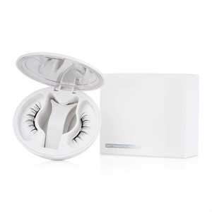 Vente en gros Vegan Extension de cils 3D Comic Style 20mm cheveux synthétiques Faux cils sans colle applicateur magnétique demi 12mm 16mm - Product Image 1