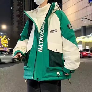 Chaqueta <span class=keywords><strong>de</strong></span> Invierno Unisex <span class=keywords><strong>de</strong></span> Diseñador, Chaqueta Acolchada Gruesa Informal con Capucha para Hombre, Chaqueta <span class=keywords><strong>de</strong></span> Lona con Cremallera para Hombre y Mujer - Product Image 2