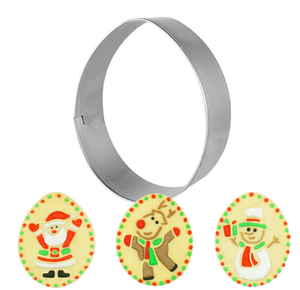 Metal Stainless Steel Biscuit Mold <strong>Easter</strong> Egg Custom <strong>Cookie</strong> <strong>Cutter</strong> - Product Image 1