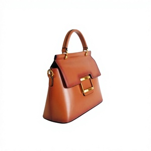 Sac à main en cuir véritable pour femme à prix abordable, personnalisable, de luxe, très vendu, de haute qualité, imperméable, avec fermeture éclair et logo brodé - Product Image 5