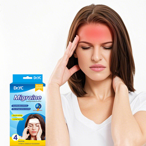 Patch Rafraîchissant Anti-Migraine et Antipyrétique, Non Toxique, Respirant, Élastique, Certifié ISO, Doux et Hypoallergénique, Réducteur de Maux de Tête et de Fièvre 8h - Product Image 6