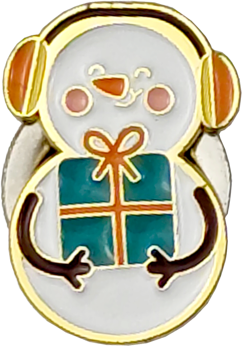 Muñeco de nieve blanco