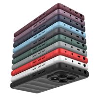 Étui en silicone souple antichoc OMEVE Redmi Note 14 Pro Plus Armor Design pour les modèles Redmi Note 14 5G/4G