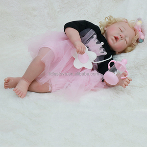 Muñeca de bebé Reborn de 45CM, cuerpo de tela, recién nacido, muñeco para dormir, bebé Real, juguete, novedad - Product Image 3