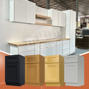 Gabinetes RTA para Proyectos Multifamiliares Americanos |   Muebles de Madera Estilo Shaker Blancos |   Gabinetes de Cocina al por Mayor Ideales para Contratistas y Constructores - Product Image 1