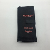 Honest Juego de Herramientas de Cerrajería 12 en 1 para Práctica y Extracción de Llaves, Kit de Ganzúas