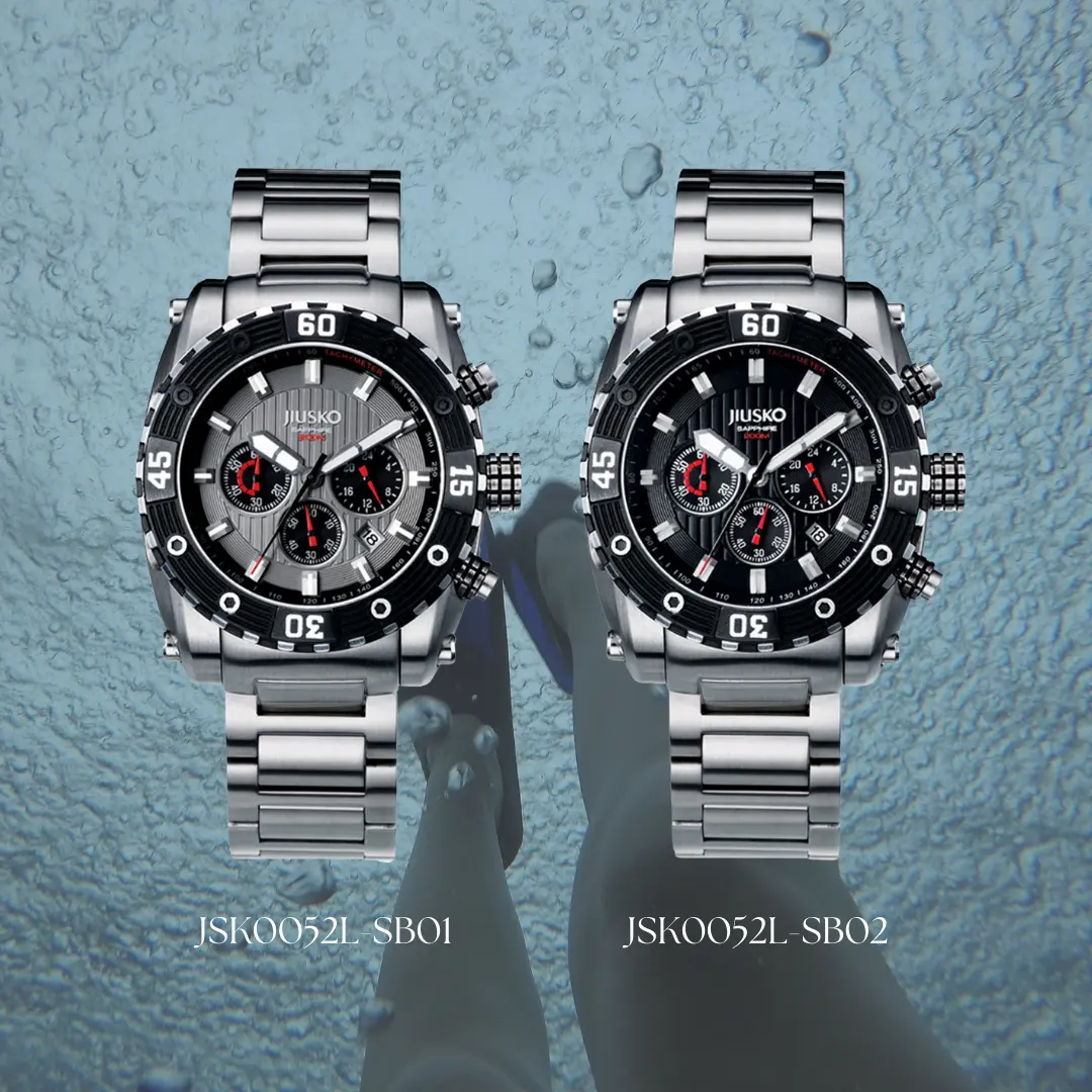 Relógio de mergulho com logotipo, masculino, resistente à água, movimento japonês, relógio de mergulho em aço inoxidável, 200m