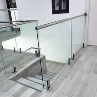 Aleader Duplex 2205 316 Edelstahl Quadratischer Kernbohrer Glas-Spigot für Rahmenlose Pool-Zäune, Terrassen-Balustraden und Geländer