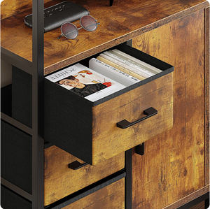 Sideboards and Buffet <strong>Cabinet</strong> Furniture Modern Dining Room Sideboard with Hutch Kitchen <strong>Cabinet</strong> - Product Image 4