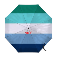 Parapluie pliant personnalisé avec drapeau arc-en-ciel gay, idéal pour les foires d'art en plein air et les courts séjours en camping