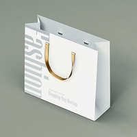 Custom logo Printing Luxury Shopping Paper Bags Card Cardboard Handbag Wholesale Jewelry Gift Packaging Paper Bag