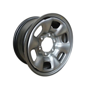 ล้อเหล็ก OEM สำหรับรถยนต์ 2WD 4WD Vigo Hilux Prado รุ่น Sport ขนาด 16 นิ้ว 6x139.7 สำหรับรถยนต์ 4x4 รุ่น Prado - Product Image 2