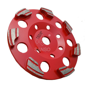 Disque de meulage diamanté pour sols en béton, 5 pouces (125 mm), 7 segments, pour meuleuse Hilti, plaque de meulage diamantée - Product Image 3