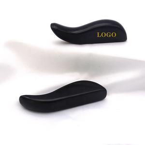 Gua Sha-rascador de masaje de piedra Bian, herramienta de terapia de acupresión, color negro, para la salud Natural - Product Image 1