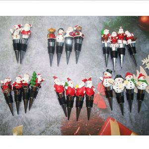 Juego de Regalo Empresarial Personalizado 2025, Sacacorchos para Botellas de Vino con Logotipo Navideño, Material de PVC, Impresión en Serigrafía, Promocional, Nuevo - Product Image 1