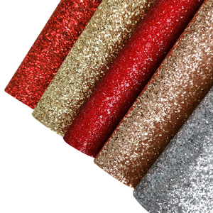 1.3mm Chunky long lanh giả da vải da tổng hợp cho <span class=keywords><strong>DIY</strong></span> làm Túi giày hàng thủ công - Product Image 5