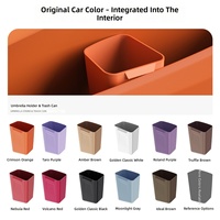 Poubelle de voiture transfrontalière pour coffre et portière, boîte de rangement imperméable pour parapluie, accessoire de modification intérieure, seau en silicone