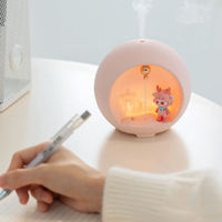 Diffuseur d'arômes anti-fuite d'eau, diffuseur d'arômes intelligent, humidificateur, nébuliseur ultrasonique, diffuseur portable pour la maison