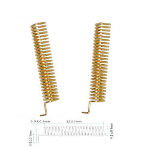 <span class=keywords><strong>Wavelink</strong></span> 43mm 2.4GHz WiFi haute qualité antenne à ressort intégrée pour routeurs antenne interne - Product Image 3