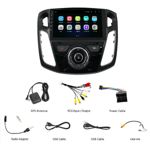 Autoradio Android 10 per <span class=keywords><strong>Ford</strong></span> <span class=keywords><strong>Focus</strong></span> 2011-2019 con GPS, Navigazione, Lettore Multimediale e Stereo - Product Image 3