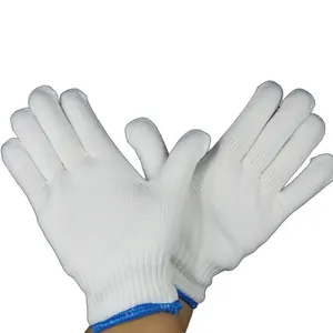 13 gauge polyester gloves factory safety work gloves for Sale