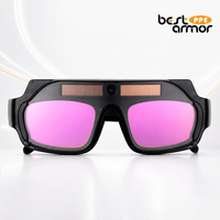 Lunettes de soudage solaire à obscurcissement automatique Lunettes de sécurité de protection produites en usine pour la protection des yeux de construction