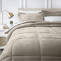 Toppies — couvre-lit en velours, literie en flanelle, eddones, Patchwork