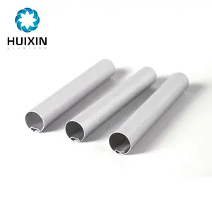 Guang Dong Aluminium 28mm 30mm 38mm White Color Round Tube Roller Blind Tubes