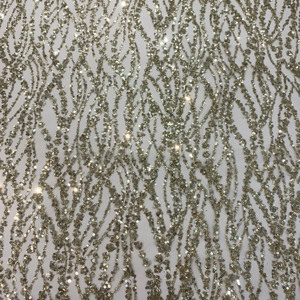 ĐầM Dạ HộI Màu Rượu Sâm Banh Thiết Kế Mới Vải Đủ Rộng 1 + 3 Váy Cưới Đính Kim Sa Pha Lê Lỗ Tròn Vải Ren - Product Image 3