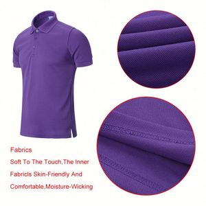 Design Wholesale Fashion Polo Customization Mens T <b>Shirt</b> Custom Embroidered Golf Polo <b>Shirts</b> Polyester Polo <b>Shirt</b> for Men - Product Image 6