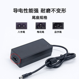 Junchen 9V 5A DC <b>Power</b> <b>Adapter</b> 1M Cable <b>US</b> Plug Black Projector Charger 3C Certified - Product Image 1