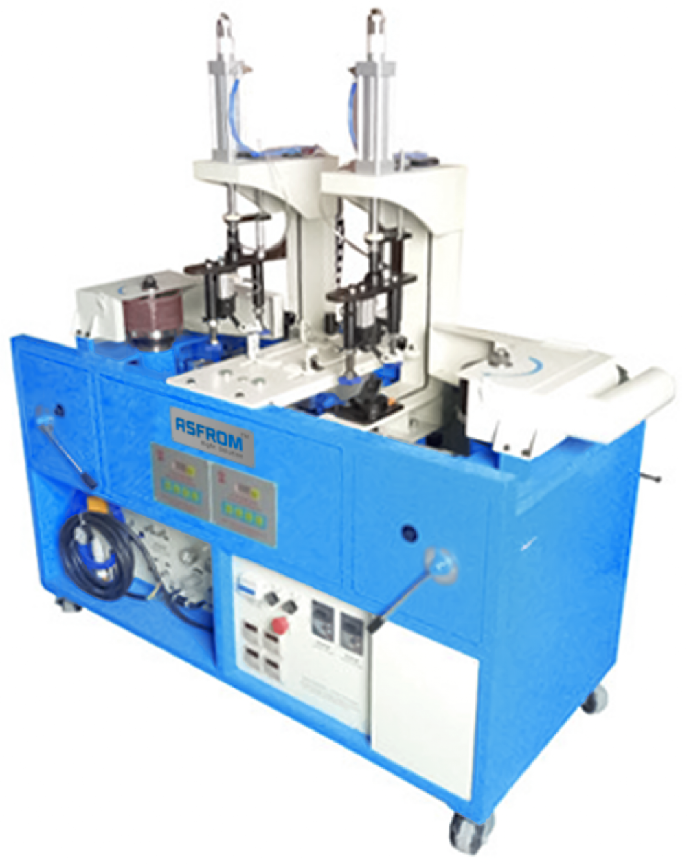 ASFROM EVA PVC Automatic Flip Flop Hole Drilling Machine for Shoes Making