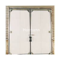 Portes de passage industrielles en acier à double battant pour ateliers et centres logistiques