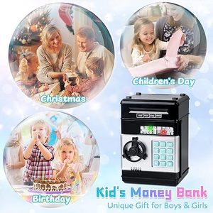 Hucha electrónica ATM 2026 para niños, caja de ahorro de dinero, juguete y regalo - Product Image 5