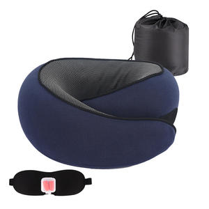 <b>U</b>-<b>Shaped</b> Travel <b>Pillow</b> With Memory Cotton Inner Core Portable Neck for Car and Airplane Use Wholesale Available - Product Image 6