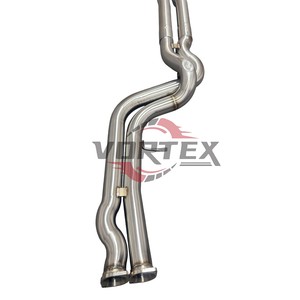 Escape con válvulas de igual longitud de acero inoxidable Vortex Racing para BMW F80 F82 M3 M4 2014 a 2018, silenciador deportivo - Product Image 3